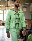 Sailor Jacket-Mint/Hunter Green - Pre Order