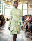 Swamp Rose High Neck Dress- Pre-Order