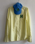 H Button Down Shirt - Yellow - Pre Order