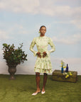 Swamp Rose High Neck Dress- Pre-Order
