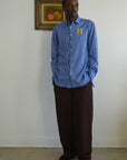 Blue Stripe Button Down Shirt - Pre Order