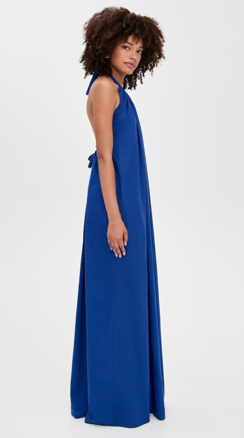 electric blue maxi dress blue maxi dress formal ELISE ELECTRIC BLUE FITTED RUCHED MAXI DRESS