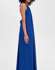 Electric Blue Linen Maxi Dress - Pre Order