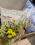 Henry Toile Pillow Cover