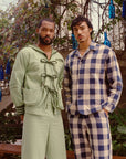 Buffalo Plaid Workwear Pants-Pre-Order