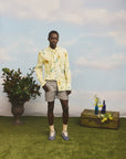 Yellow Magnolia Men's Pussybow Shirt- Pre-Order
