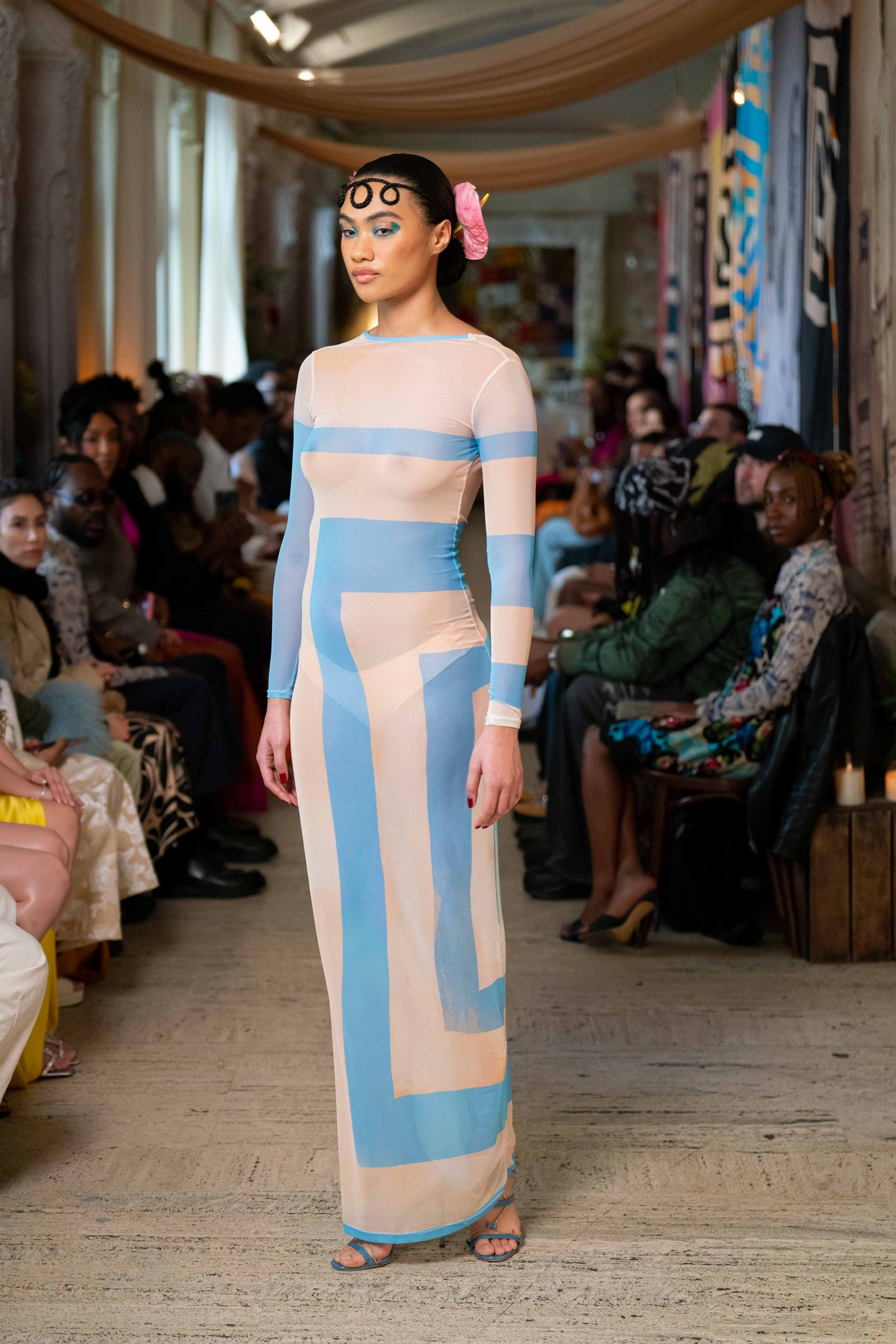 Blue Mood Maxi Dress 0