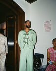Sailor Pants-Mint/Hunter Green - Pre Order