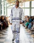 Olokun Kingdom Map Twill Pants-Pre-Order