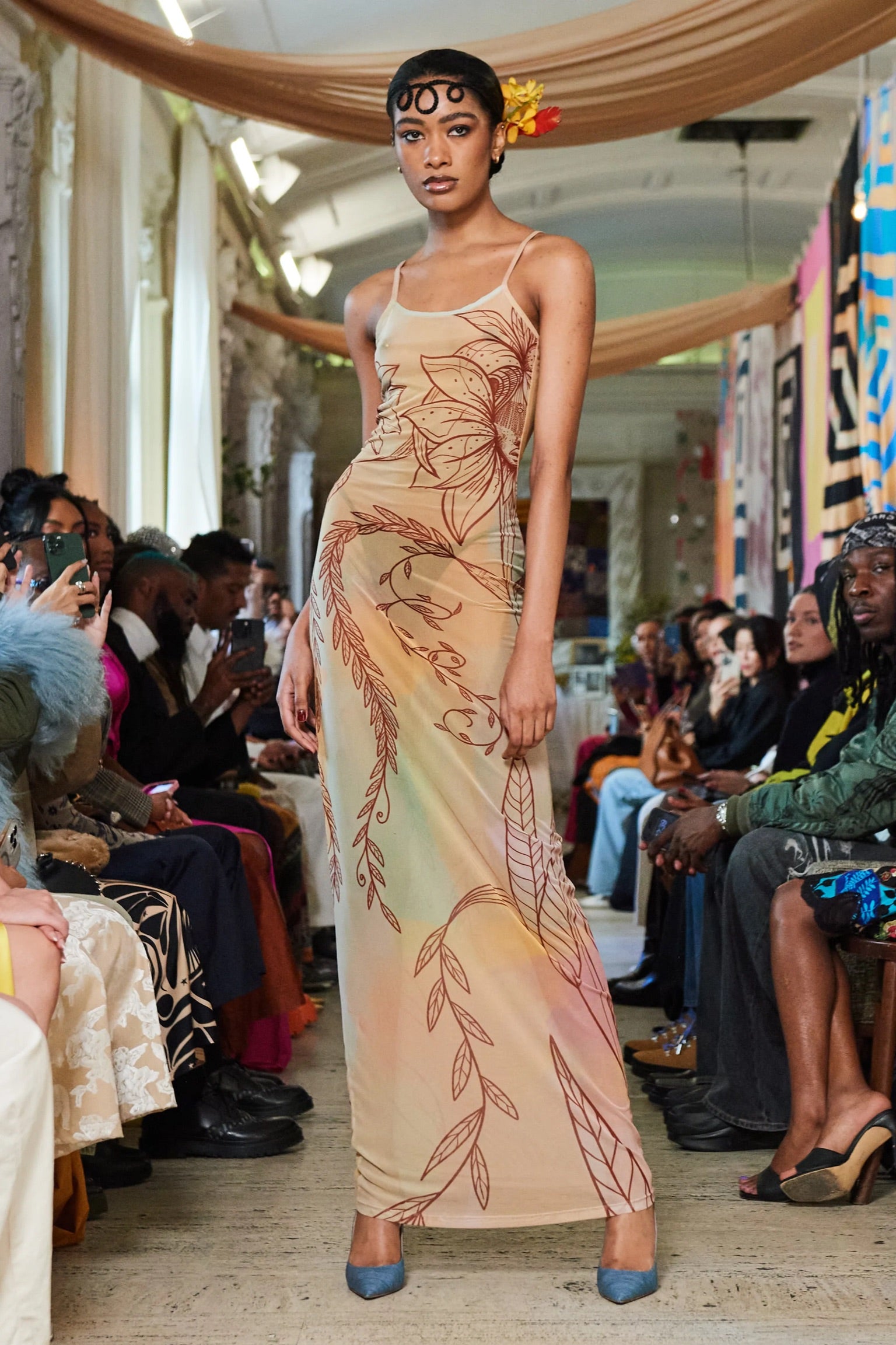 Aja Strapless Maxi Dress -Pre Order – House of Aama