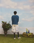 Olokun Kingdom Map Twill Capris-Pre-Order