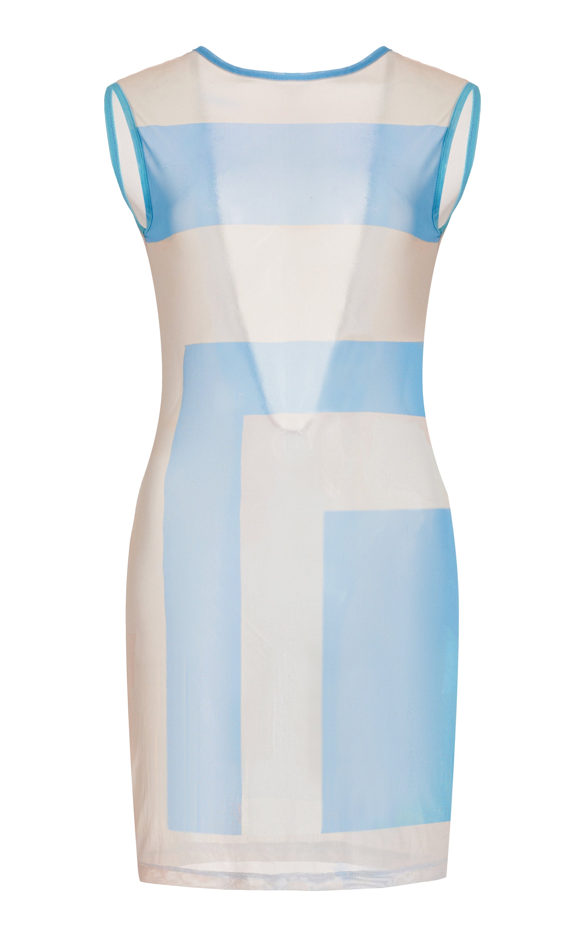 Blue Mood Sleeveless Mini Dress