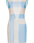 Blue Mood Sleeveless Mini Dress