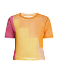 Sunrise Short Sleeve Crop Top