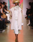 Pussybow Dress - Creme Silk Charmeuse-Pre-Order