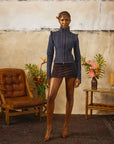 Corset Denim Jacket-Pre Order