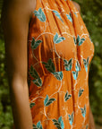 Oya Palazzo Jumper-Vibrant Orange