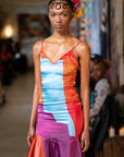 Night Sky Slip Dress