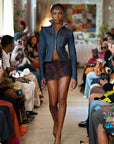 Corset Denim Jacket-Pre Order
