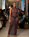 Deep Maxi Dress