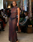 Deep Maxi Dress