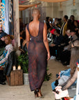 Deep Maxi Dress