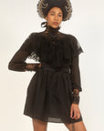 Southern Girl Black Victorian Dress