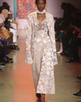 Cherub Blazer-Tan/Creme Jacquard-Pre-Order