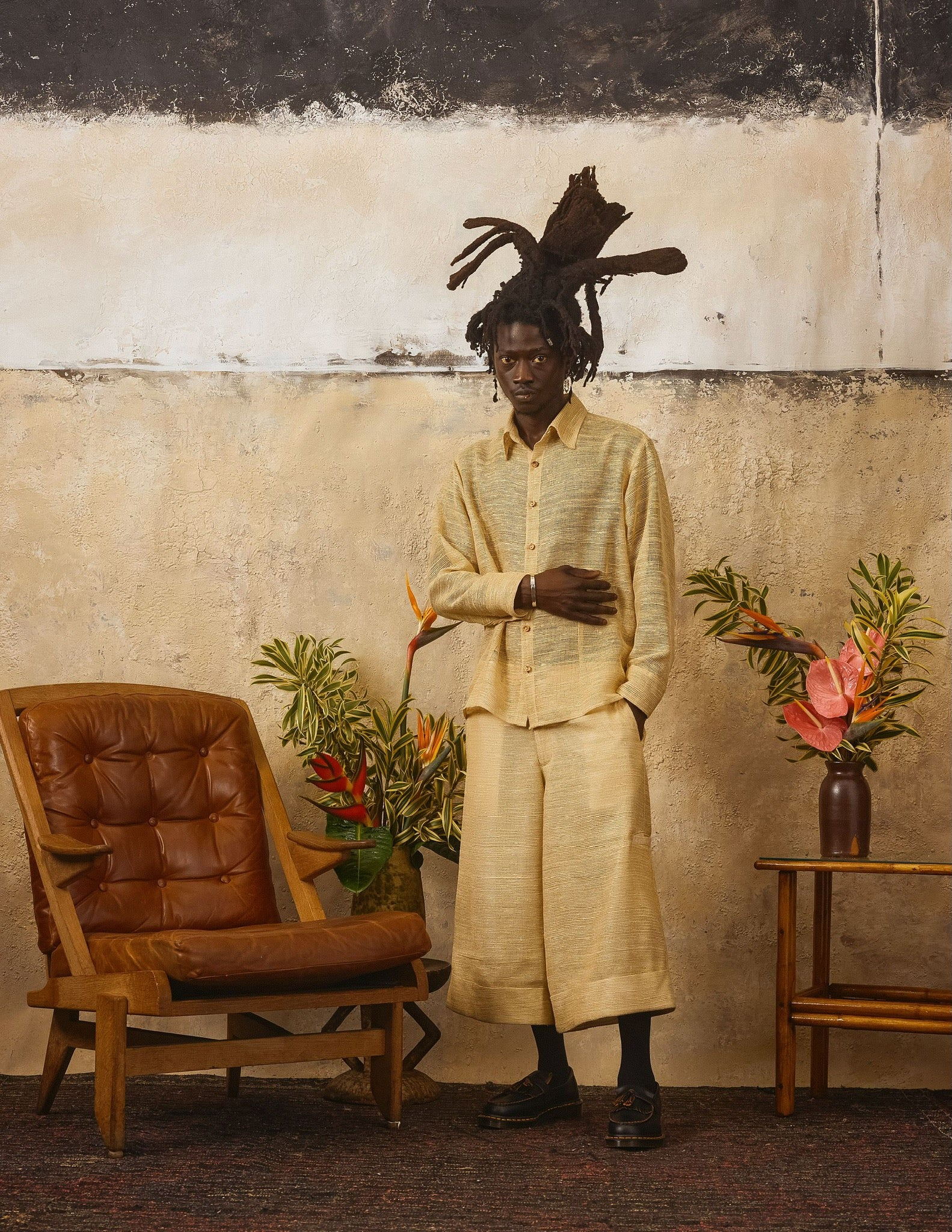 Natural Button Up-Pre-Order