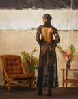 Web Lace Crochet Dress