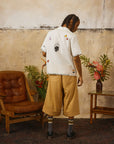 Maroon Day Camp Embroidered Shirt