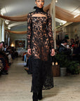 Web Lace Crochet Dress