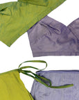 Lavender Silk Halter Top