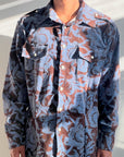 Paisley Corduroy Button Up