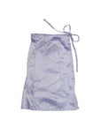 Lavender Silk Wrap Skirt