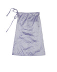 Lavender Silk Wrap Skirt