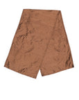 Chocolate Brown Nude Silk Scarf