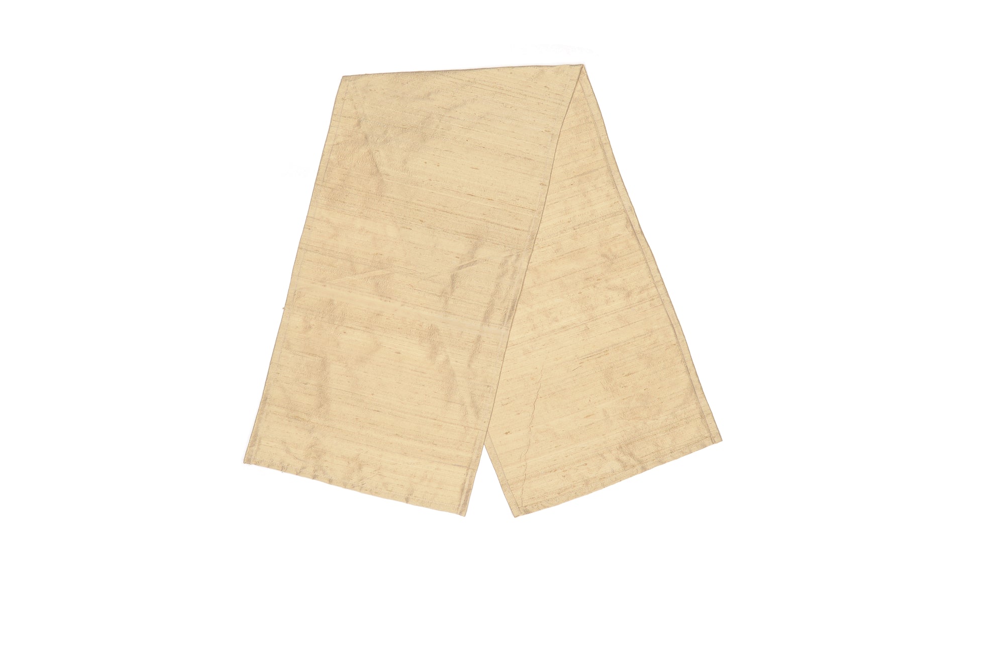 Tan Nude Silk Scarf