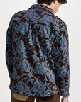 Paisley Corduroy Button Up