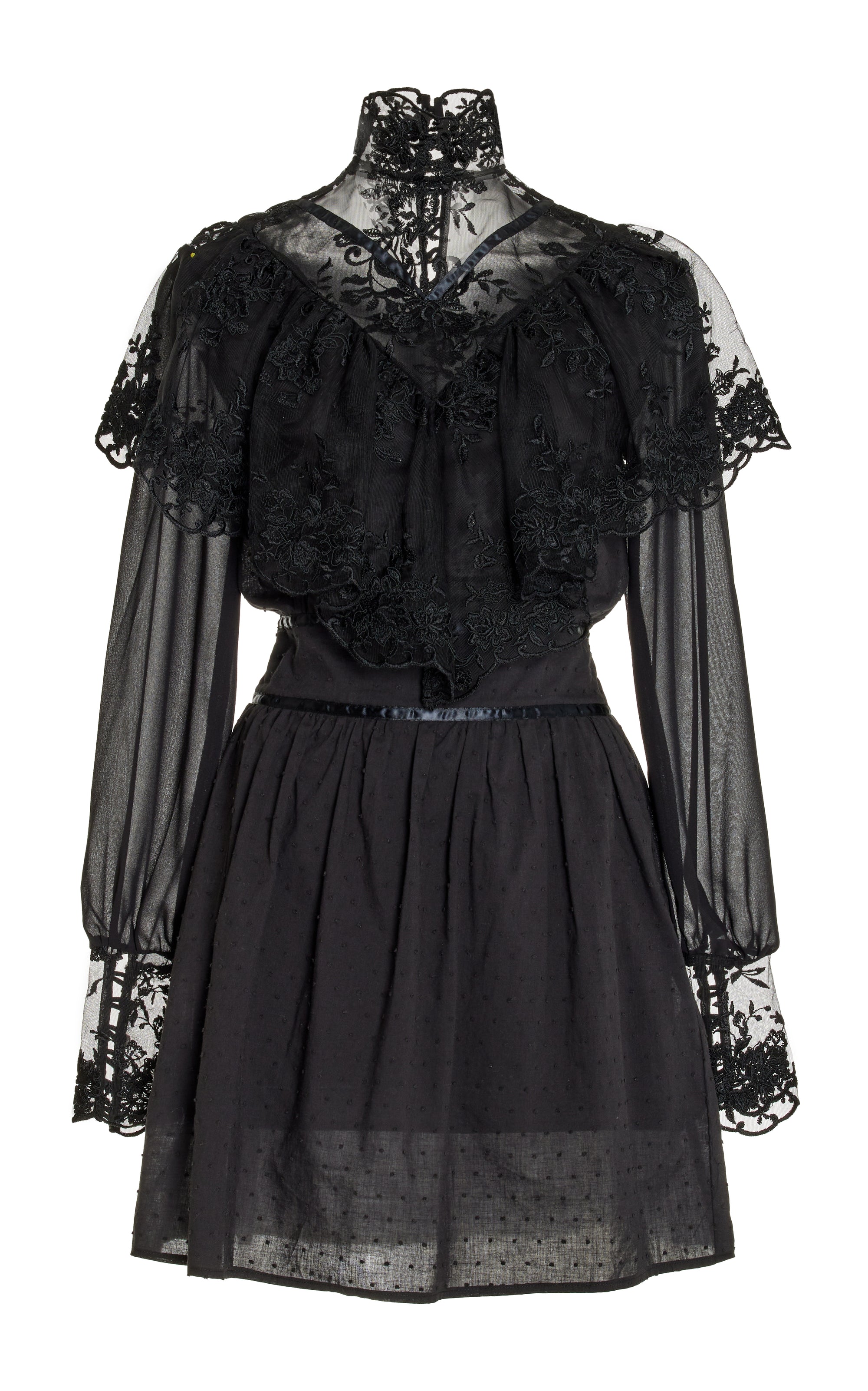 Southern Girl Black Victorian Dress
