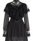 Southern Girl Black Victorian Dress