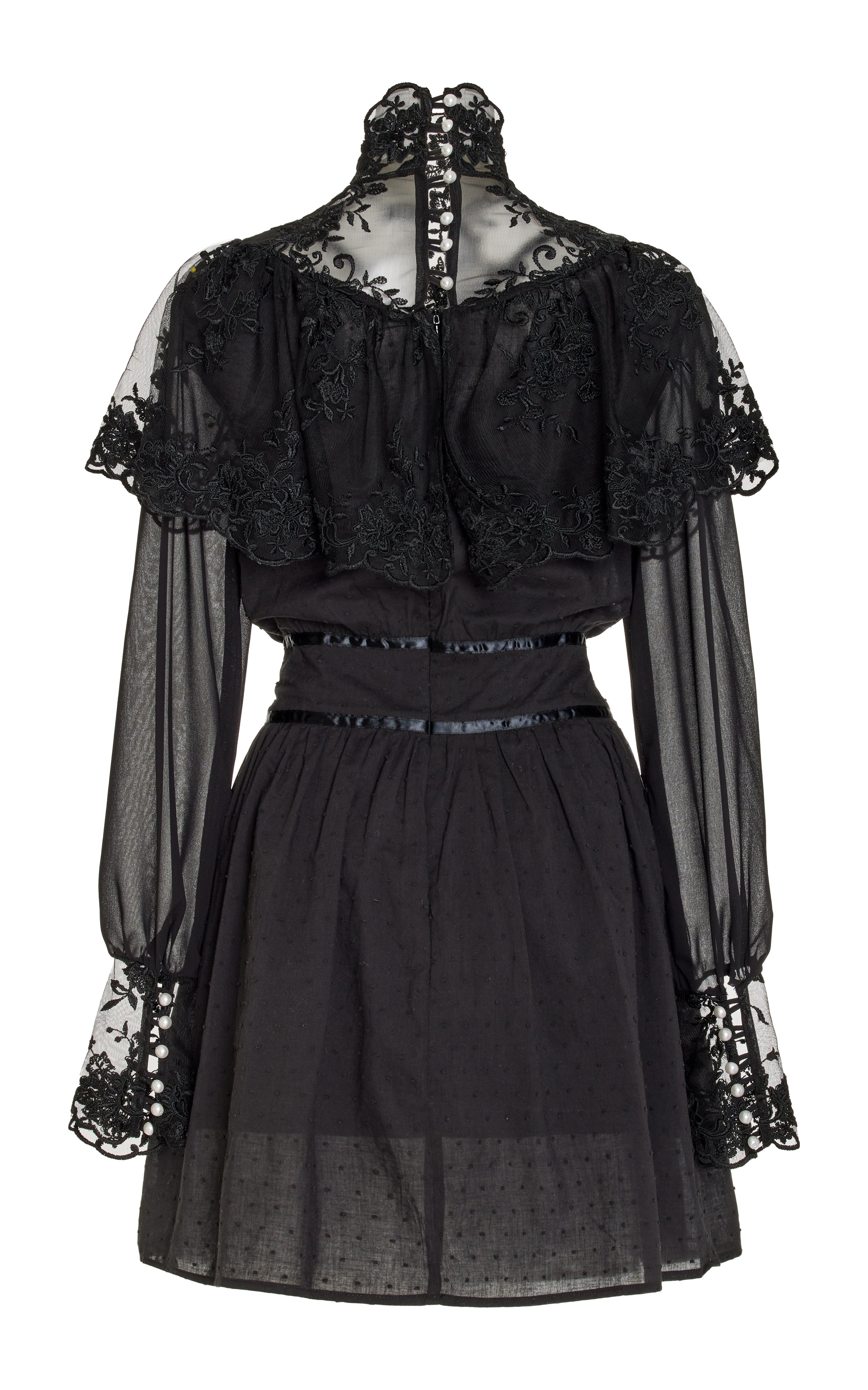 Southern Girl Black Victorian Dress