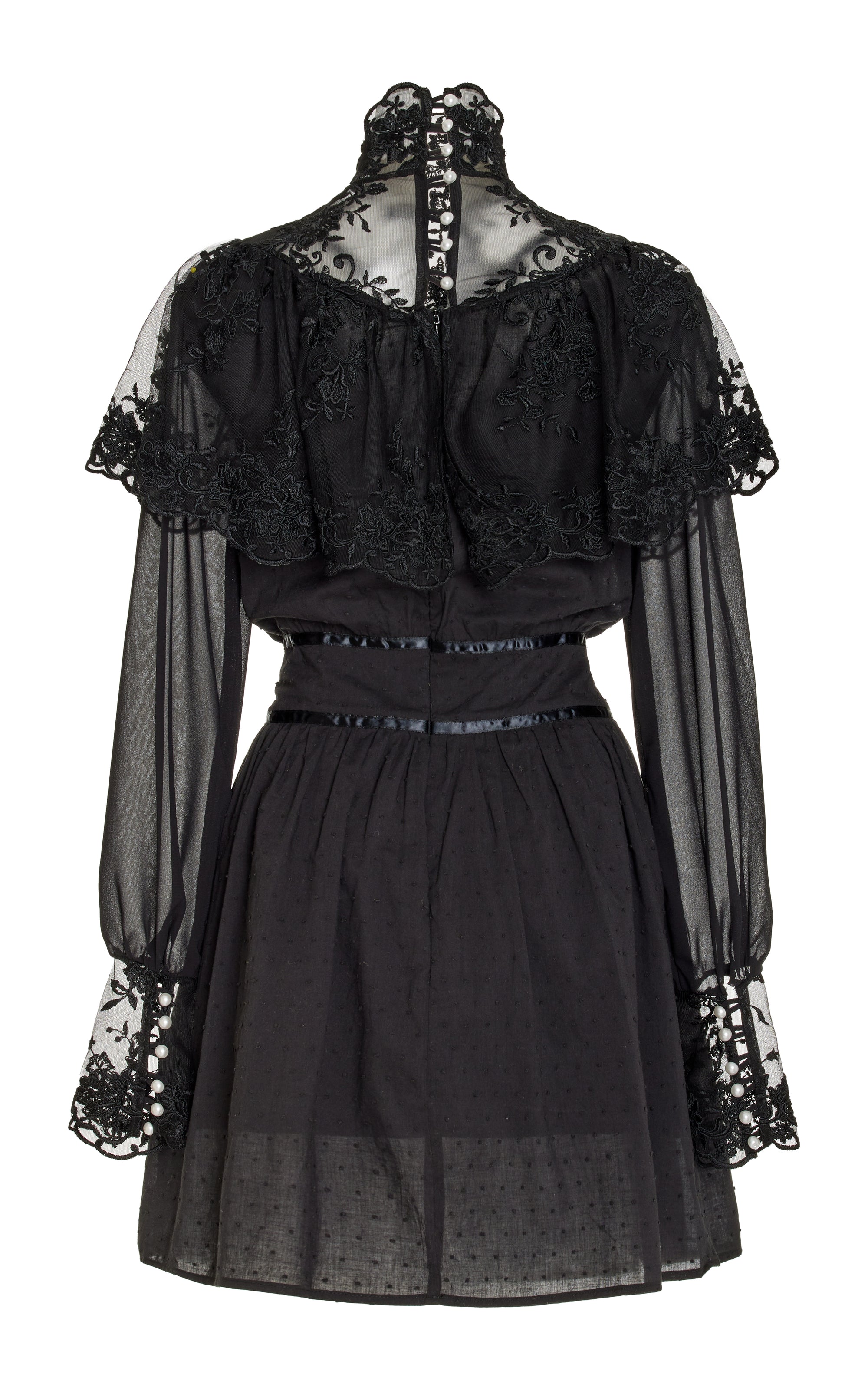 Southern Girl Black Victorian Dress