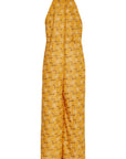 Oya Palazzo Jumper - Tan/Orange