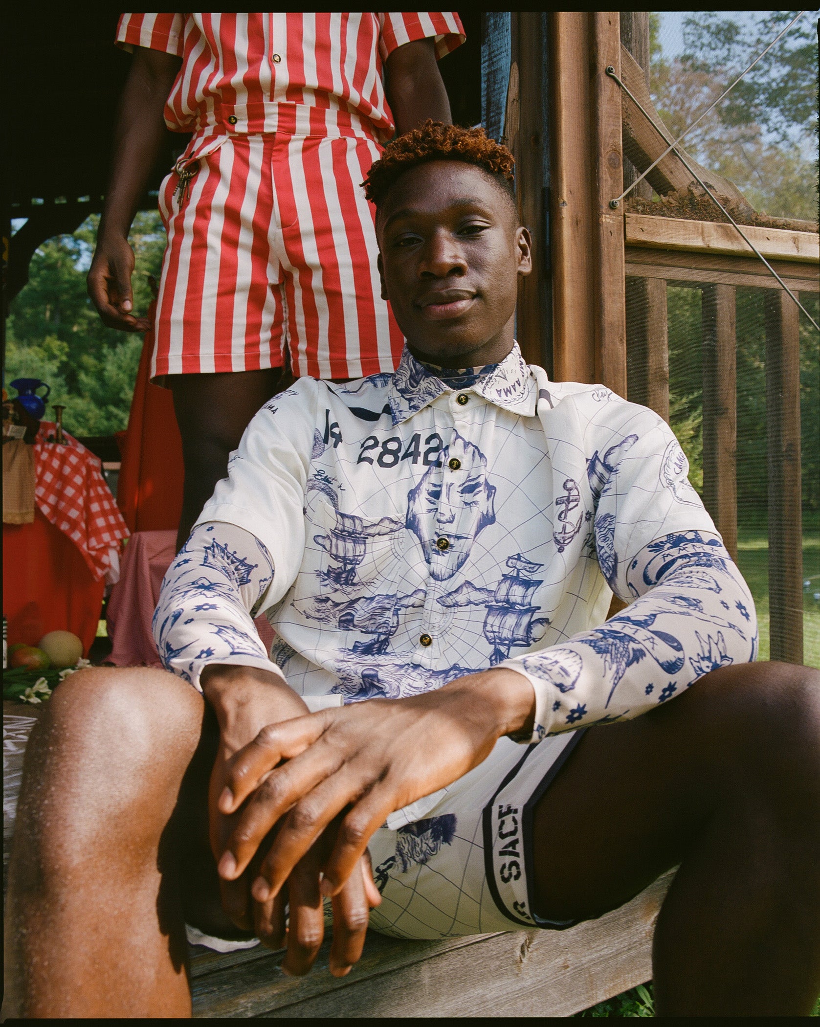 Olokun Kingdom Button Up Shirt