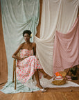 Louise Strapless Dress with Bustier and Ties - Pre Order