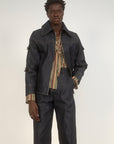 Blues Man Lumber Jacket - Blue Denim-Pre-Order