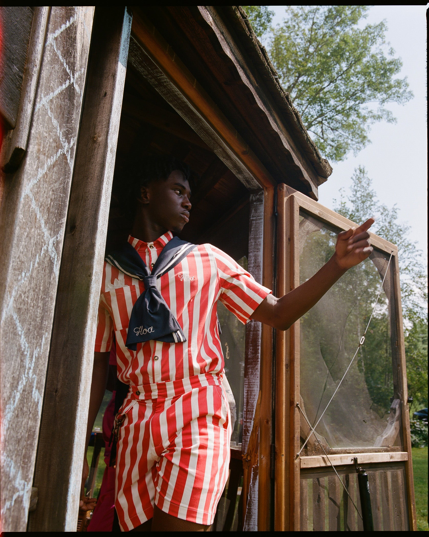 Azaka Button Up Cabana Stripe - Pre Order