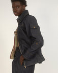 Blues Man Lumber Jacket - Blue Denim-Pre-Order