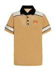 Louie Terry Collared Polo Top - Pre Order